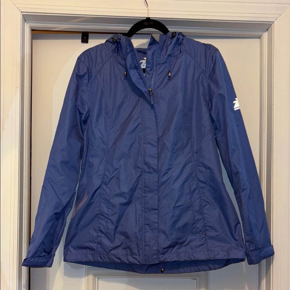 ZeroXposur Purple Rain Ripstop Jacket with Hood- Mesium
